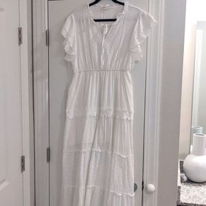 White Midi Dress